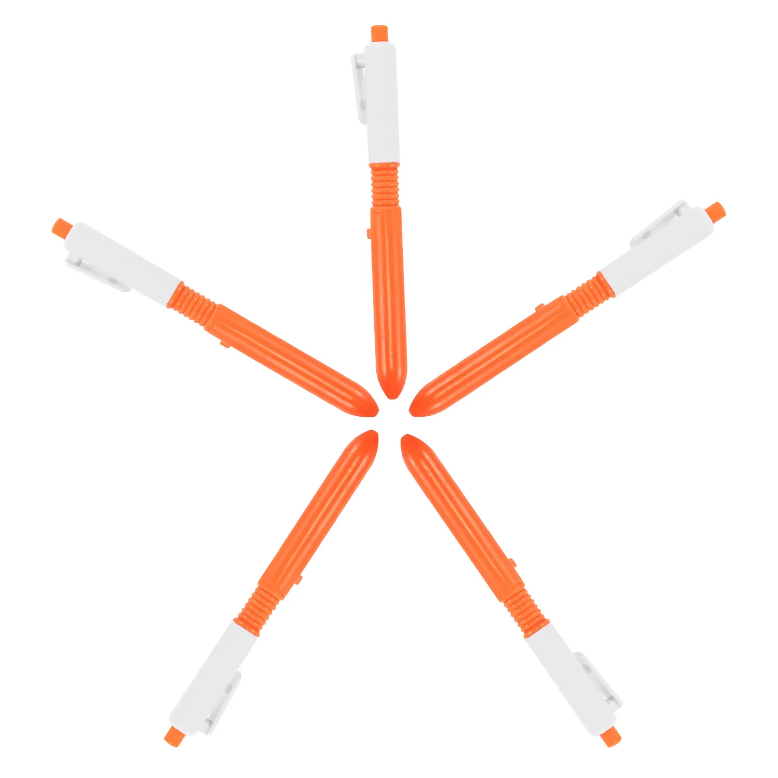 

5Pcs Water Jet Ballpoint Pen Retractable Prank Writing Tool for Classroom Office Party Gag Joke Supply Fun Stationery Item