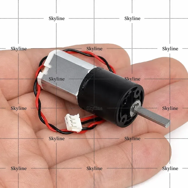 Miniature 16mm 030 Precision Planetary Gear Motor DC3V-12V 65RPM Silent Plastic Gear