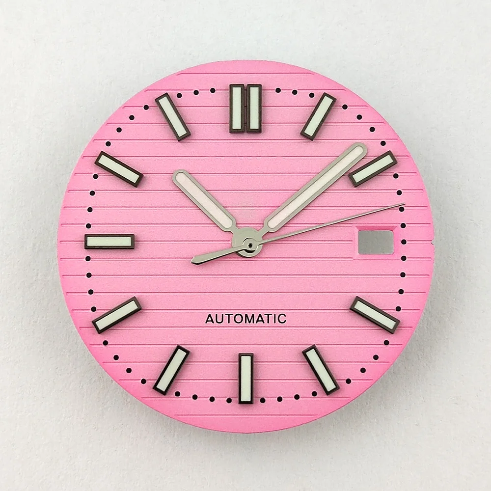 29.8mm Watch Dial NH35 Dial NH36 Colorful Dial High Quality Luminous Dial With Hands NH35 Watch Accessories Fit NH35/36 Movement