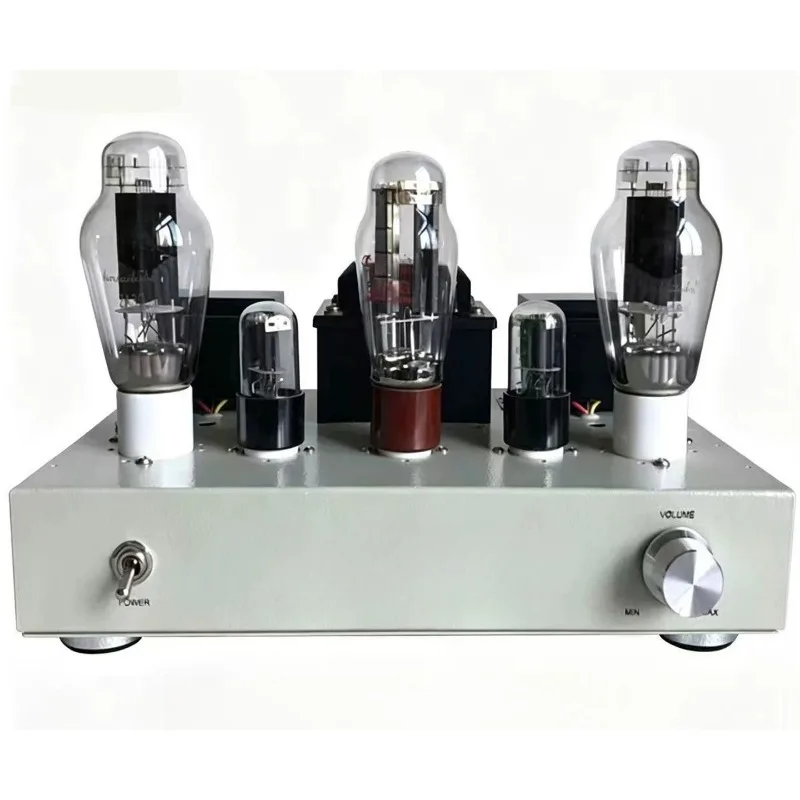 2A3C Vacuum Tube Amplifier, Hand Built Point To Point Wiring, AC Filament Class A Single Ended Finished HiFi Audiophile Tube Amp