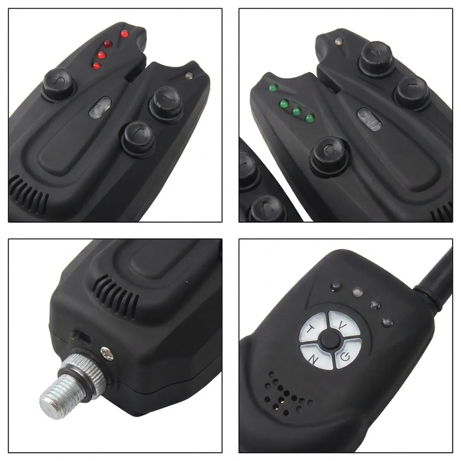 Alarm For Reservoir Fishing Digital Bite Alarm Fishing On Coast Monitoring Multiple Rods LED Light for flash Multiple Rod