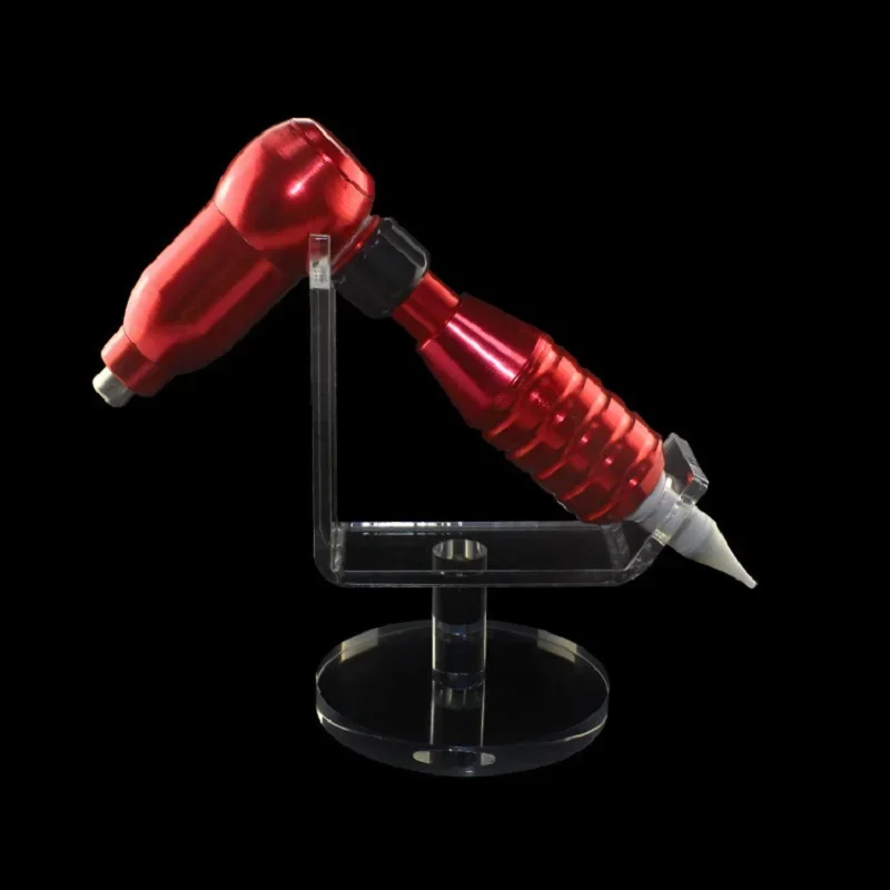 Tattoo Machine Pen Stand Bracket Display Holder Acrylic Rack PMU Gun Machine Permanent Makeup Accessories Tattoo Supplies 1pcs
