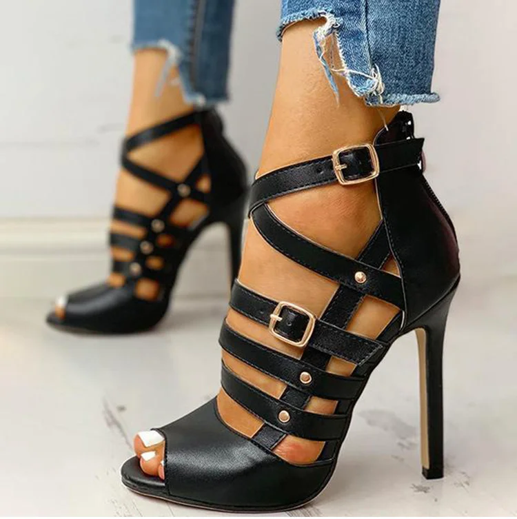 Designer Sandals Zapatos De Mujer 2021 High Heels Fashion Summer Sexy Stiletto Peep Toe Wedding Party Shoes for Women Pumps FV96