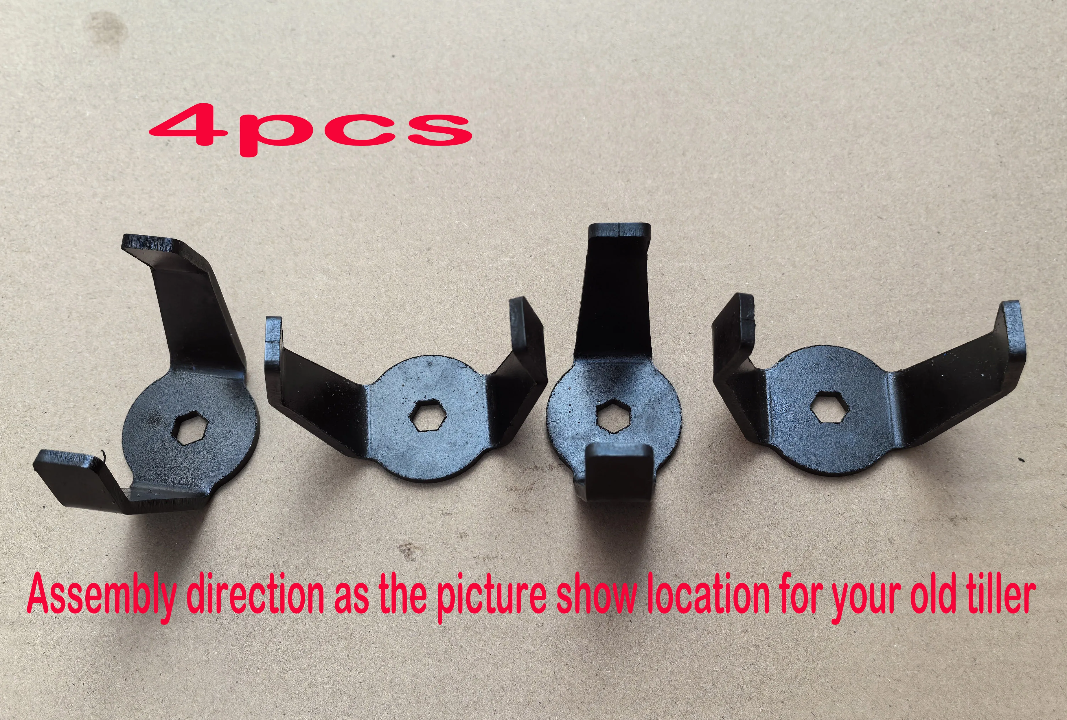 4 tooth Replacement Wide Spare Blade Cutter Knife For Brush Cutter Weeder Rake Mini Rotary Harrow Grass Root Tiller