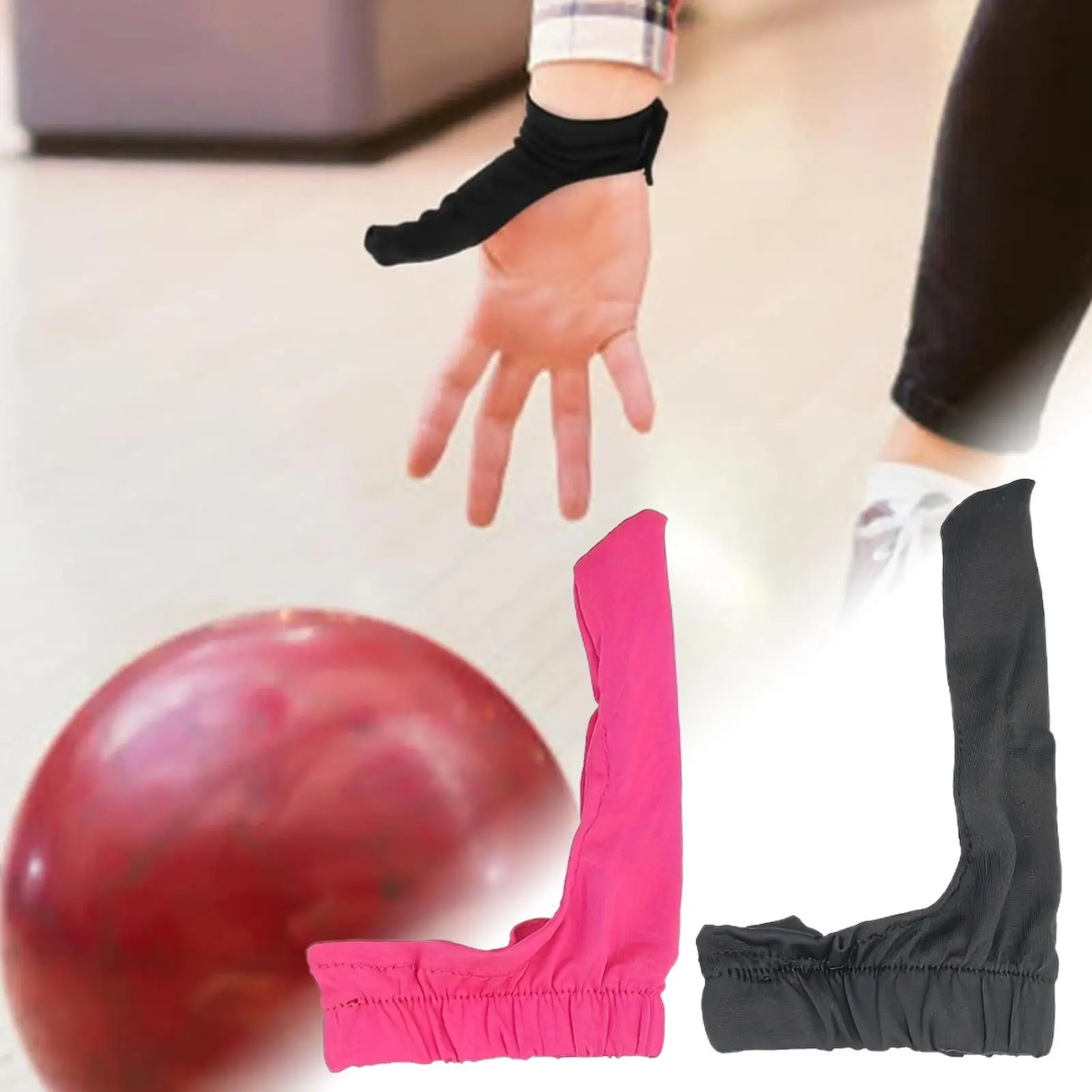 Thumb Protector for Bowling Elastic Bowling Thumb Protective Glove Sports Protector for Injury Prevention Training Practice