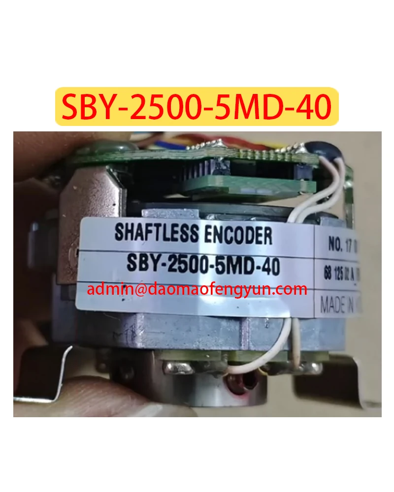 

SBY-2500-5MD-40 Подержанный бессарточный энкодер, прямой диаметр 6 мм SBY 2500 5MD 40, Быстрая доставка, в наличии