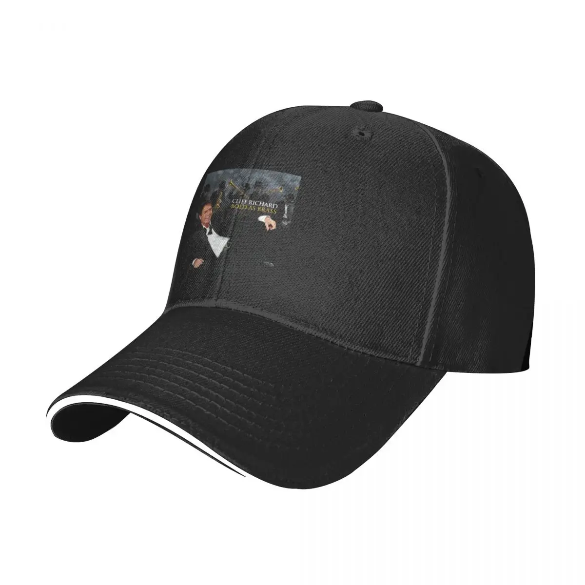 cliff richard bold as brass Baseball Cap derby hat Golf Cap Women's Hats For The Sun Men's