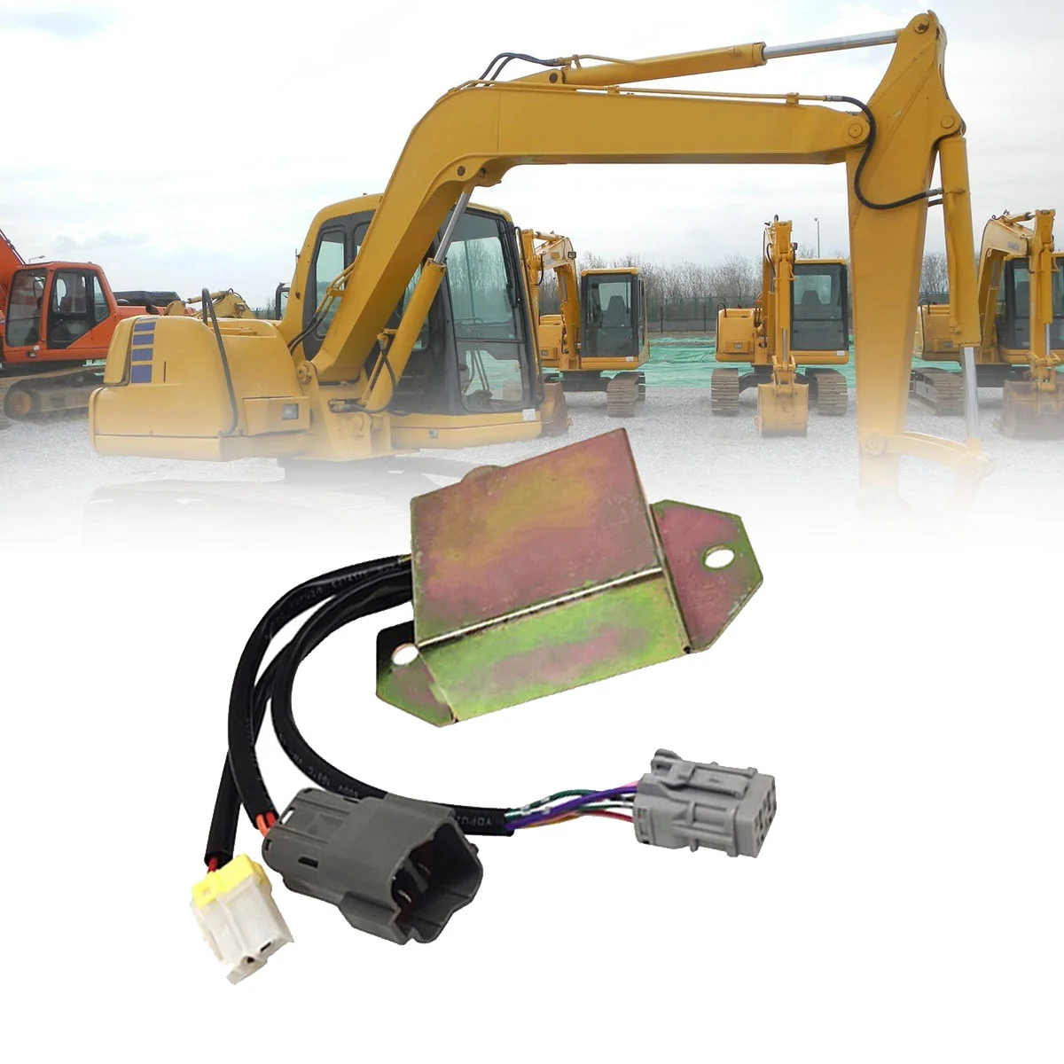 

21W-06-21712 Engine Throttle Controller for Komatsu PC60-7 PC70-7 Throttle Step Motor Control Excavator Electric Parts