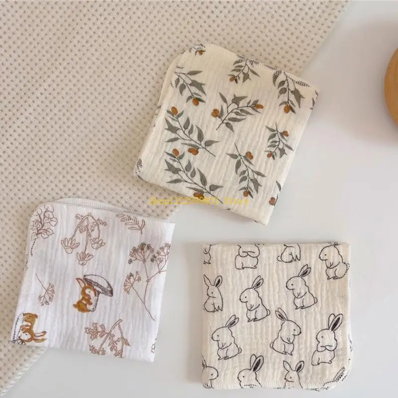 

Детская мочалка с 4-слойным детским полотенцем, многоразовое детское хлопковое полотенце для душа с квадратным лицом, мягкое для