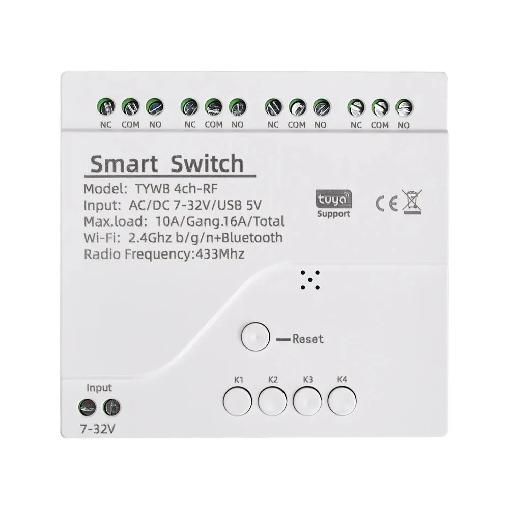 Stejnosměrný 5V-32V inteligence WIFI elektromagnetické relé modul 5V 12V 24V bezdrátový WIFI modul smlouvat chytrý domácí daleký ovládání spínač