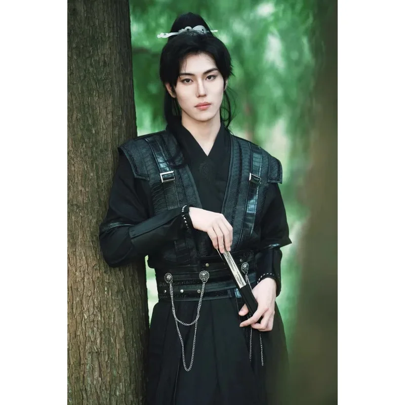 Xue Yang Mdzs Cosplay Costume Anime Grandmaster of Demonic Cultivation Cosplay Lan Wangji Mo Dao Zu Shi Hanfu Men