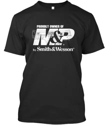 Proudly owner of M&P (black ver) Tee T-Shirt Made in the USA Size S to 5XL