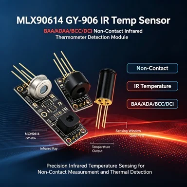 GY-906 MLX90614 Infrared Thermometer Sensor, Non-Contact Temp Module, BAA/DAA