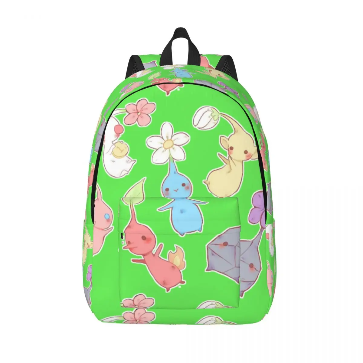 Mochila Padrão Pikmin, Sacos De Livro Do Estudante Do Ensino Médio, Mochila De Adolescentes, Esportes, Esportes