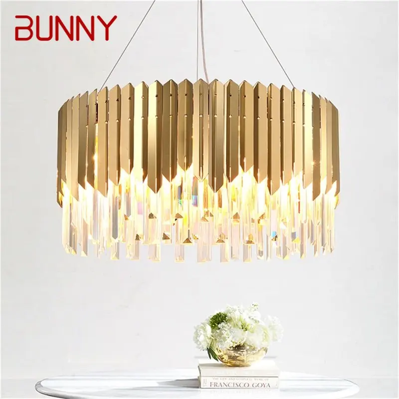 

BUNNY Pendant Light Postmodern Luxury Gold LED Lamp Fixture Decorative For Home Dining Living Room