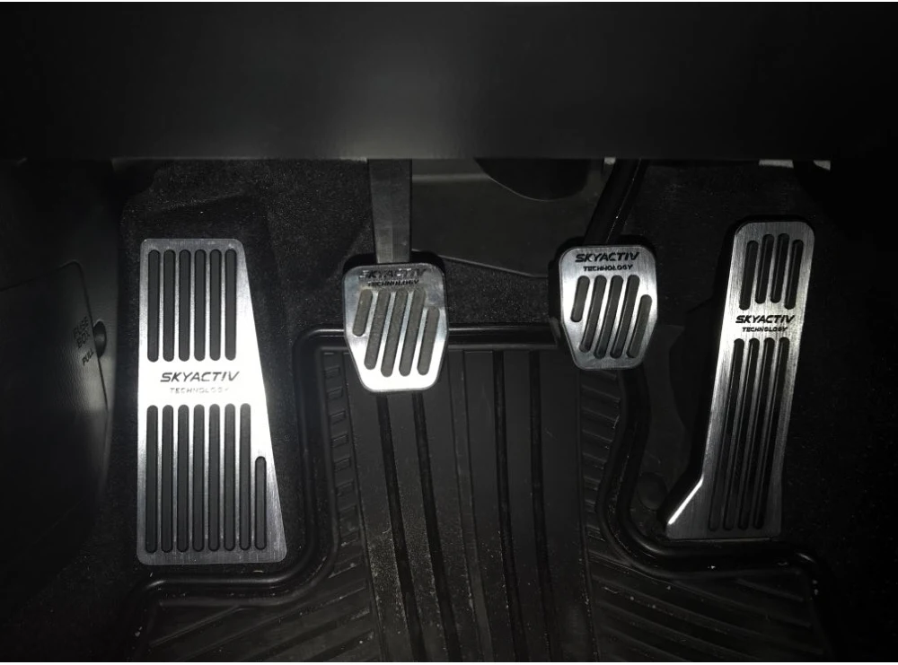 Für Mazda 2 3 6 BM GJ GL CX-5 KE KF CX3 CX7 CX8 CX9 Axela ATenza 2012-2022 2023 2024 Auto Gaspedal Fußstütze Pedal Pad Abdeckung – Detail 15