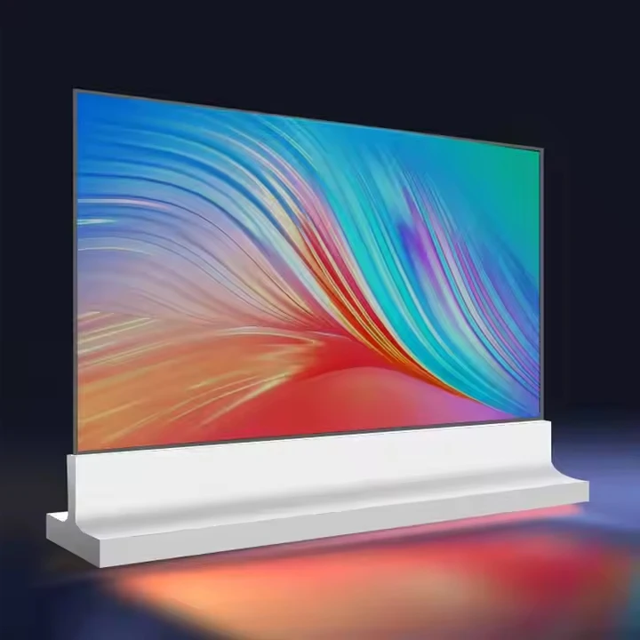 55 inch OLED transparant scherm desktop staande digitale signage creatief touchscreen display