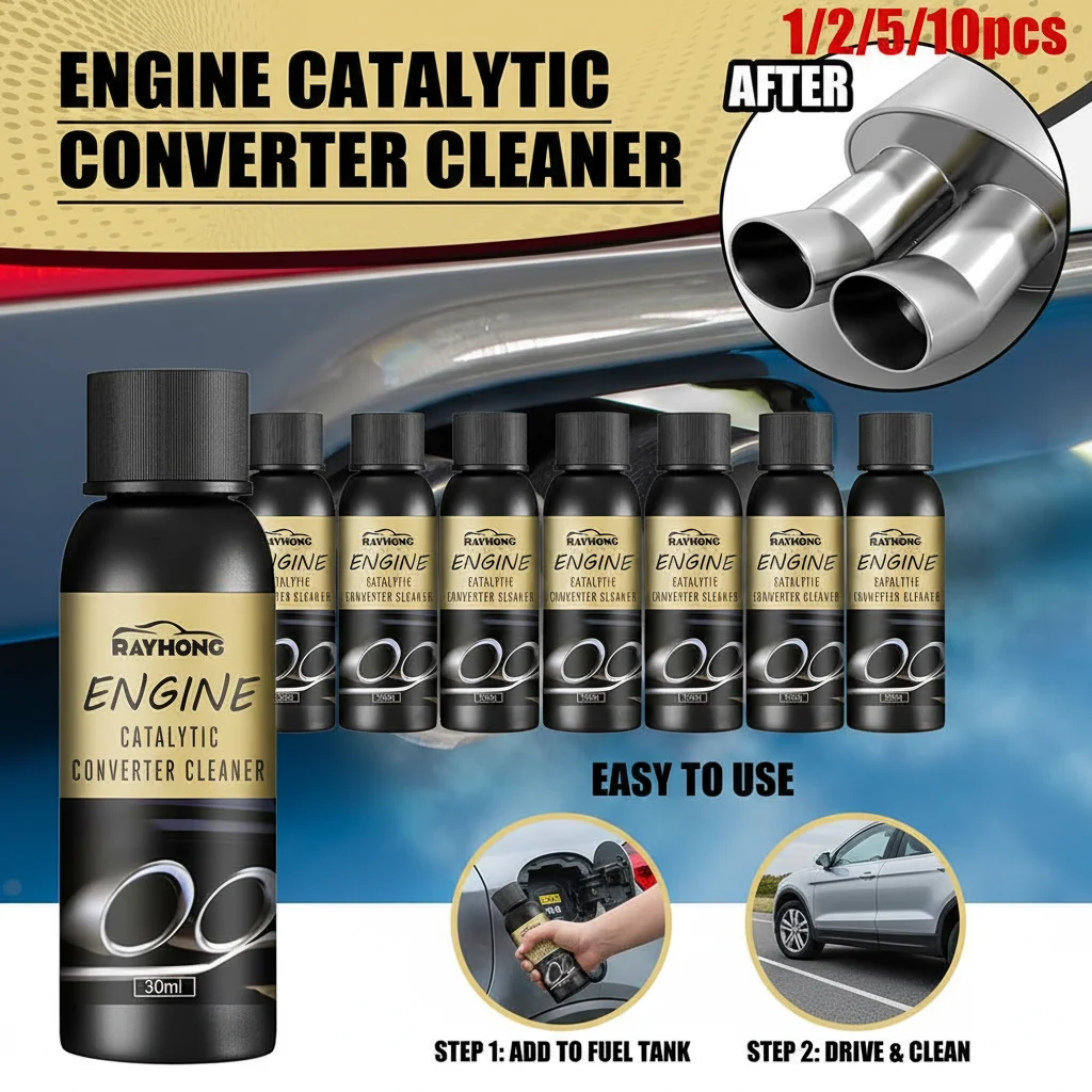 Limpador de Catalisador Automotivo Multiuso 30ml CSV: Solução Fácil de Usar para Limpeza Profunda de Motores, Aceleradores e Catalisadores