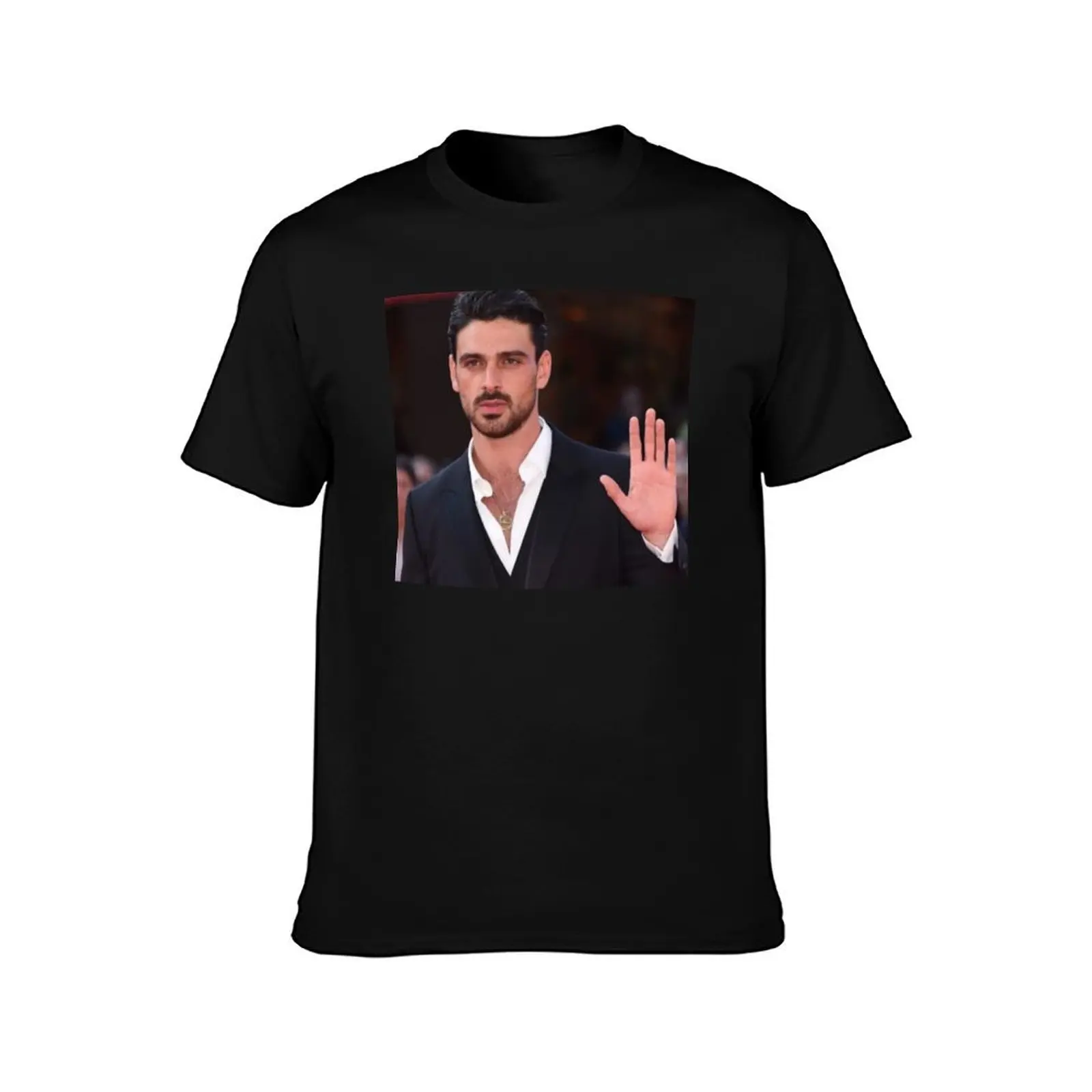 Michele Morrone (Massimo Torricelli) T-Shirt Anti-Pilling Casual T-Shirt
