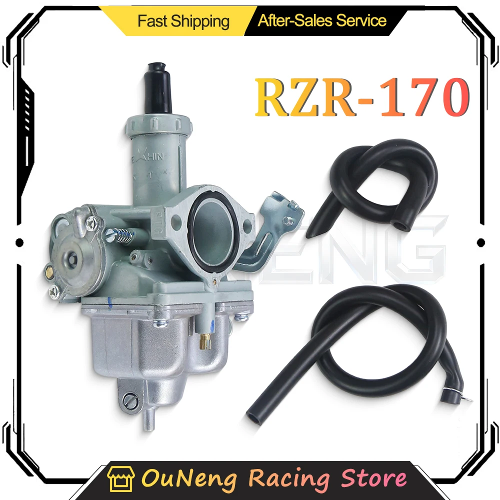 Carburetor RZR-170 Motorcycle Engine Carb Assembly Replacement Parts For Off Road Vehicle Motor Engine Repair