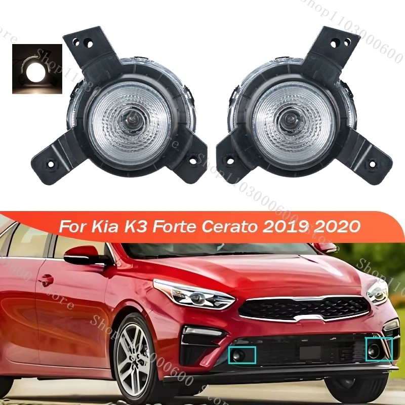 

Car Front Fog Light For Kia K3 Forte Cerato 2019 2020 Front Bumper Fog Lamp Headlights Turn Signal Lights
