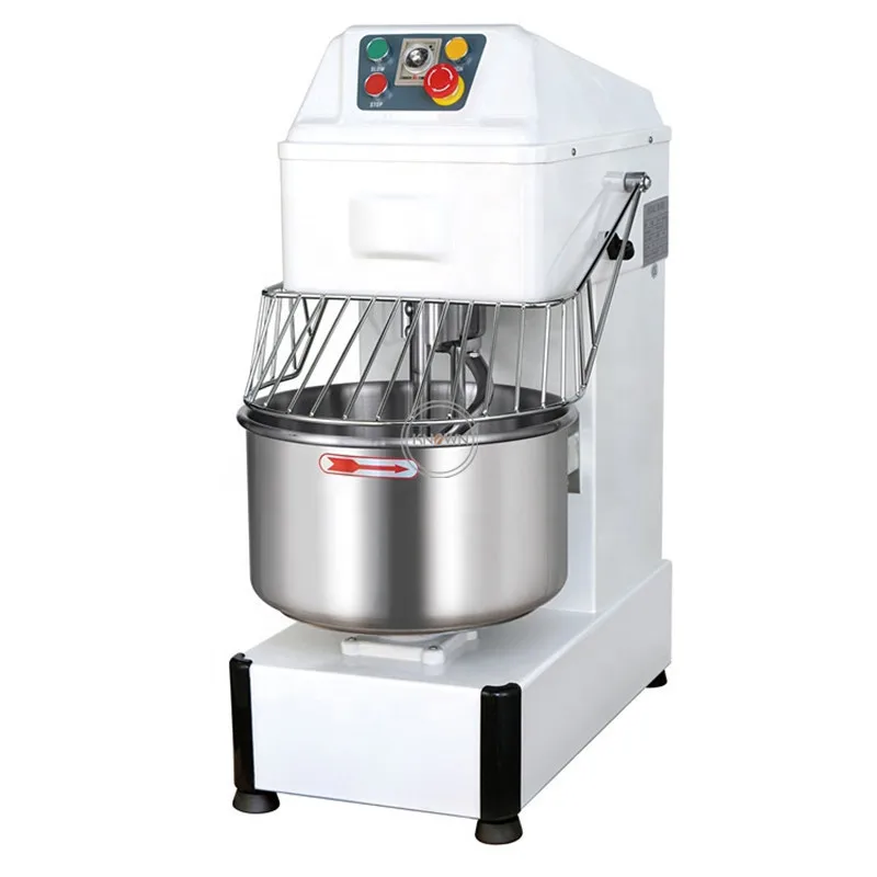 

Industrial Bread Spiral Dough Mixer Machine Double Speed Flour Mixing Cake Planetary Kneading Mill for Bread Bakery Restaurant