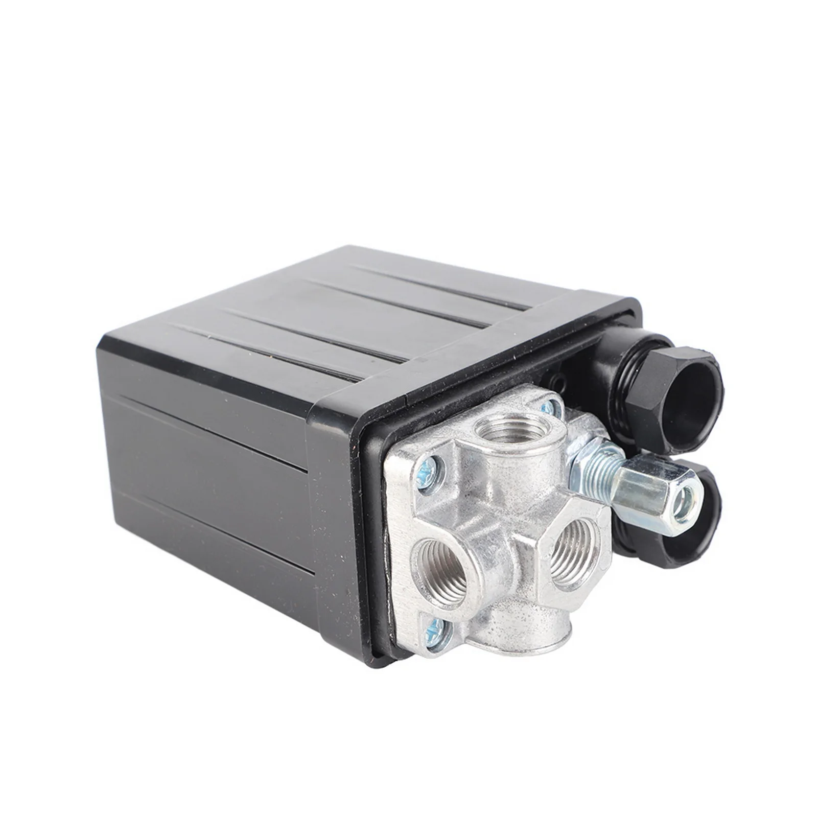 Heavy Duty 240V 16A Four Port Air Compressor Pressure Switch Control 90PSI ‑120PSI Air Compressor Pressure Switch