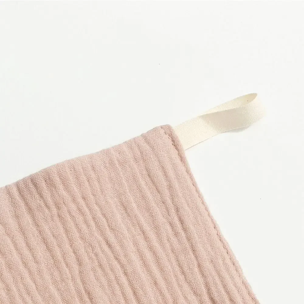 مناشف القطن المحمولة الشاش لون عشوائي سهلة التنظيف قماش التجشؤ منشفة لعاب ناعمة للرضع #4