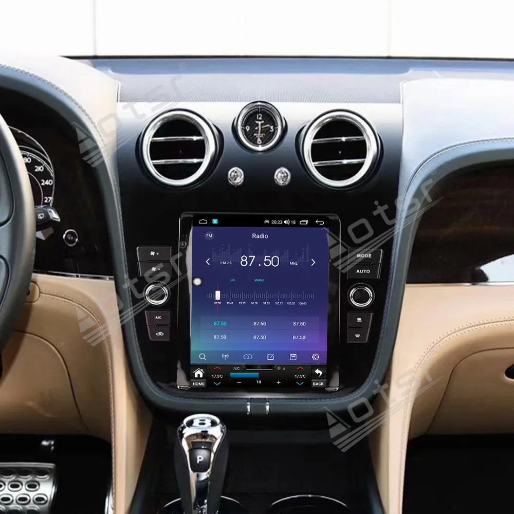 Vertical Car Multimedia Automotive Player For Bentley Bentayga 2016-2019 Android Carplay GPS Navi Car Radio Stereo Head Unit