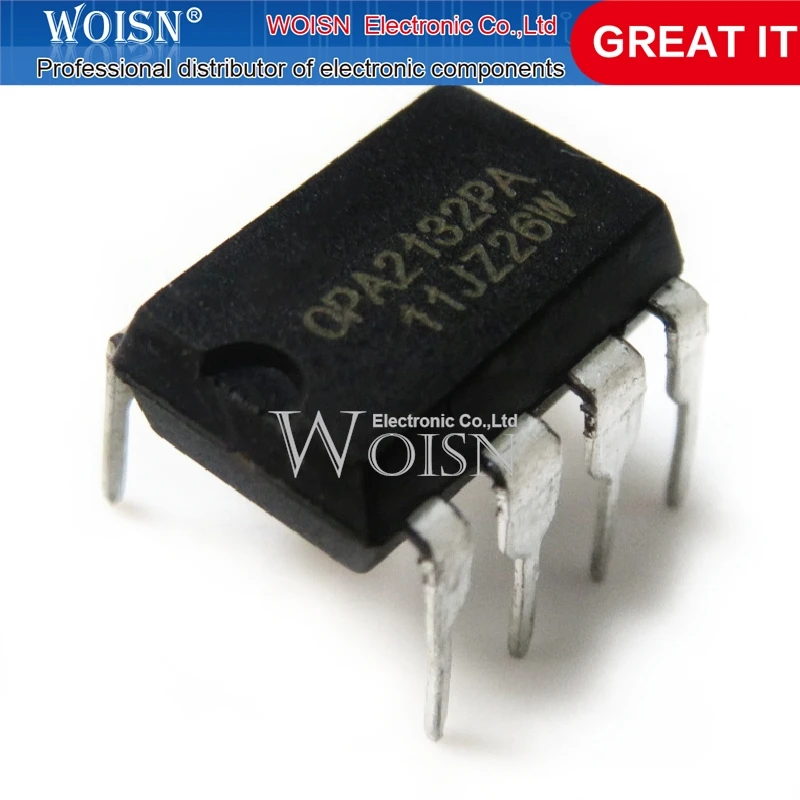 10PCS OPA2132PA OPA2132 DIP-8