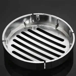 Motosiklet 3.5 mm boynuz krom yuvarlak oluklu ızgara boynuz araba kılıfı fit honda shadow vt1100/750/600 vtx1300c1800c vt vf750 8 en çok satan aksesuarlar motosiklet farı 750-no. 8