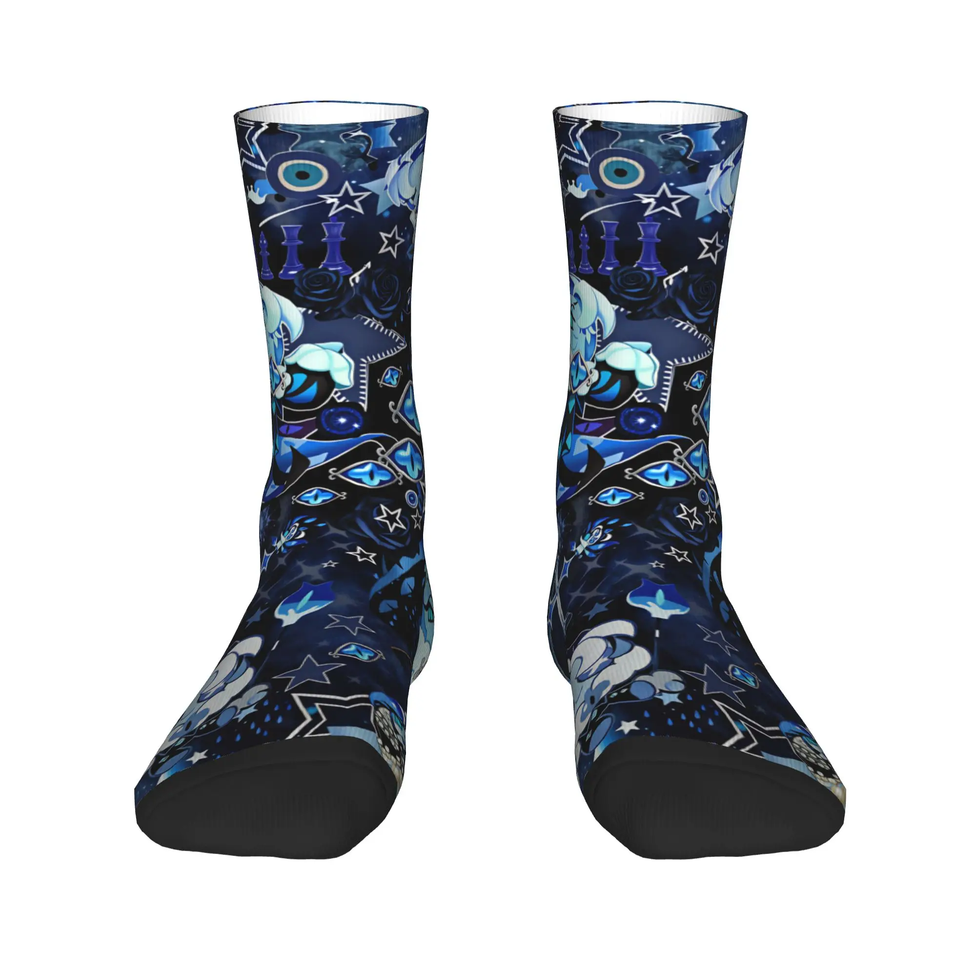 Shadow Milk Socks Cookie Run Kingdom Design Stockings Anti Bacterial Couple Socks Medium Soft Winter Trendy Cycling Socks