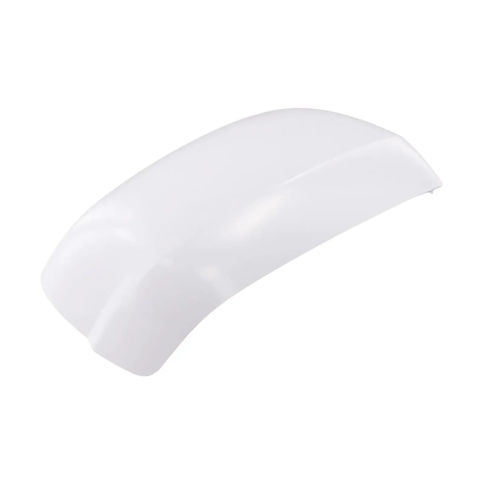 

Rear View Mirror Cover Replacement Accessories Right Mirror Cover Rearview ABS Plastic Luxurious Stylish White
