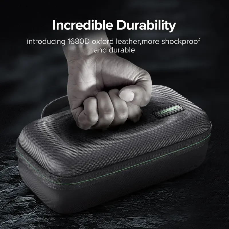 닌텐도 스위치용 UGREEN 휴대용 보호 여행용 케이스 (블랙)