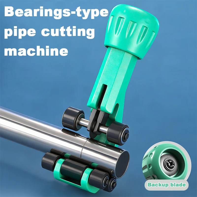 

Mini Manual Tube Cutter 8-32mm Double Bearing Pipe Cutter for Copper PVC PPR Aluminum Water Pipe Air Tube Plumbing Cutting Tool