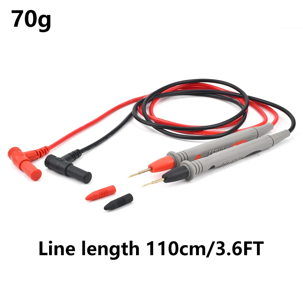 Soft Silicone Multimeter Test Leads Electrical Multimeter Test Kit Replaceable Precision Probe for Digital Multimeter 1000V 20A