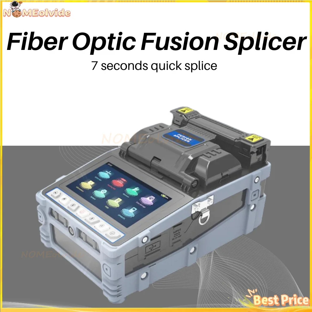 Optical Fiber Fusion Splice Hine Splicer Welding Device Fibre Network Connection For Single And Multi Mode Cable