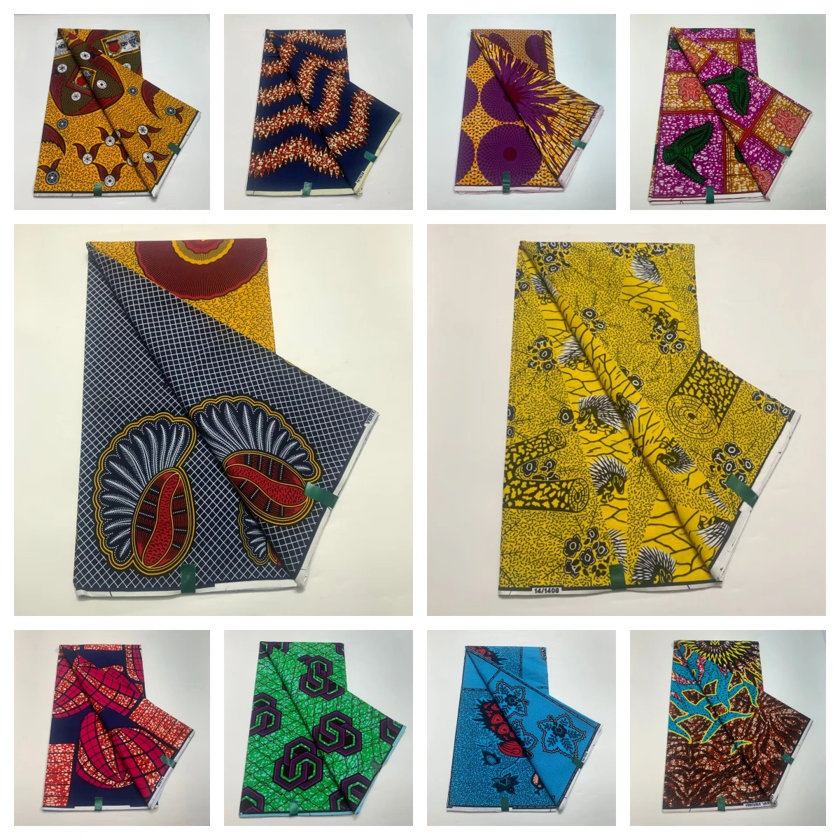 

Ткани Анкара с африканским восковым принтом 2025, 100% хлопок, лоскутное шитье в нигерийском стиле, гарантированное настоящее воск для платьев