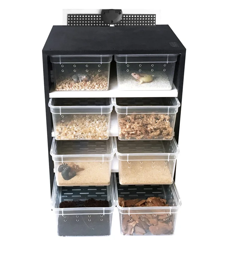 Reptile box climbing cabinet climbing pet box PVC insulation heating terrarium horned frog scorpion spider pet breeding breeding