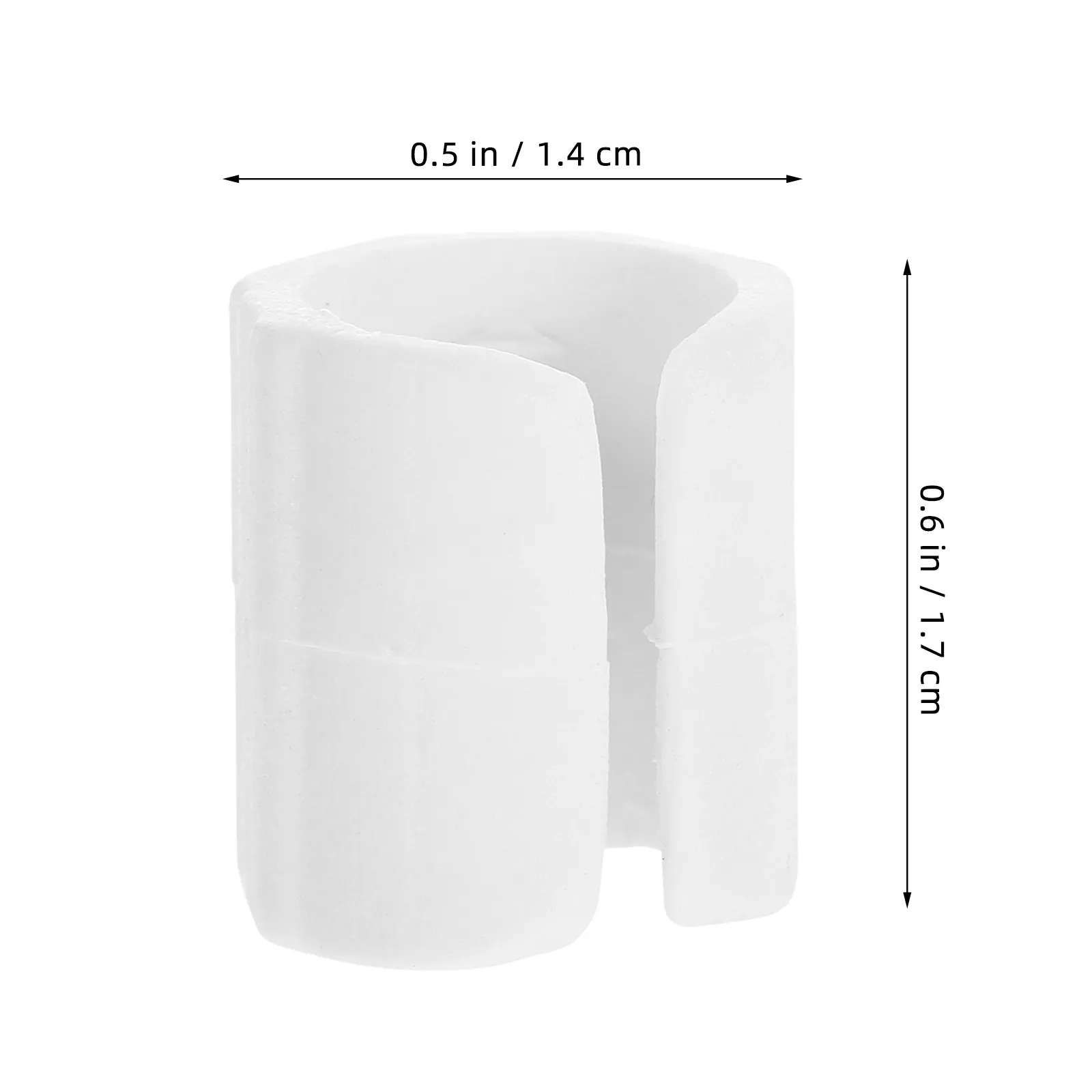 50Pcs Chair Leg Floor Protectors Plastic Covers Non Slip Furniture Feet Stoppers for Office Chairs Wood Floors