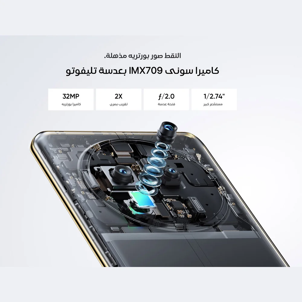 كاميرا Realme 12 Pro مقربة بدقة 32 ميجابكسل للهاتف الذكي Sony IMX882 OIS كاميرا Snapdragon 6 Gen 1 معالج قوي