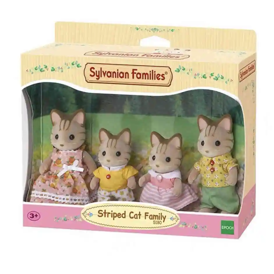 Originele Sylvanian Families Figuren Speelgoed Baby Dierenpop Familieset Popfiguren Kamerornamenten Kerst Massaal Speelgoedcadeau