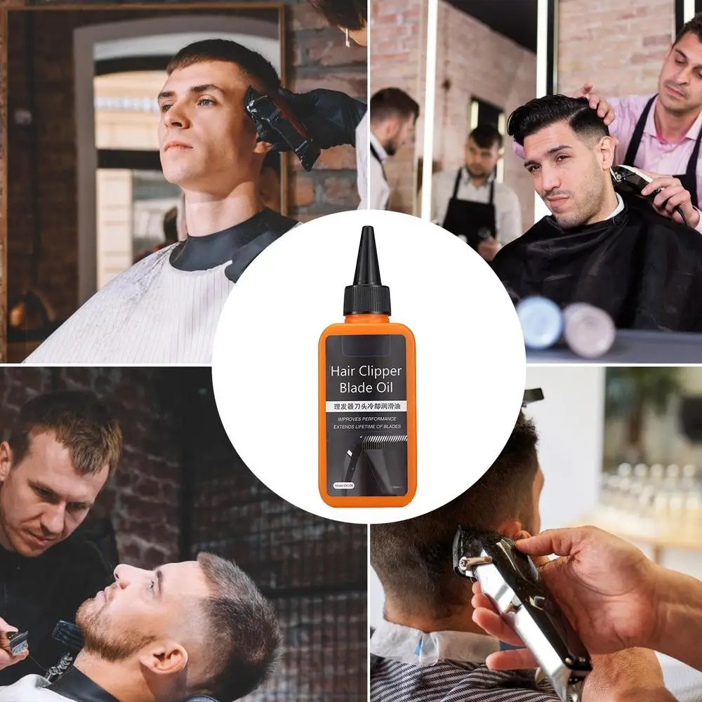 Haarschneider-Klingenöl, 60/100 ml, elektrischer Haarschneider, Rasierer, Wartungsöl, Schmiermittel, verhindert Rosten, Nähen, Friseursalon, Clipper-Öl – Detail 4