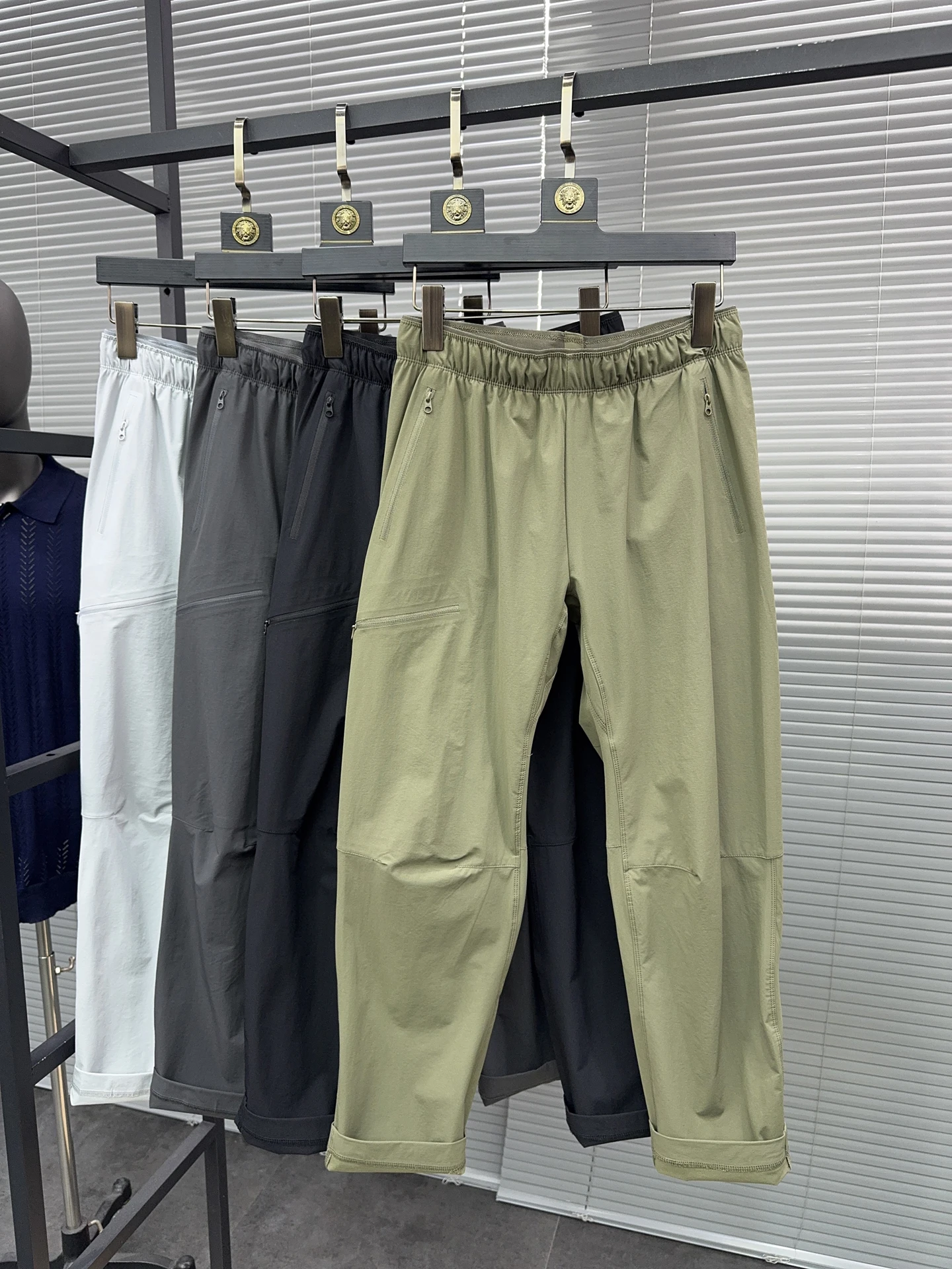 

Svip Cool Feeling Functional Pants Men's Lightweight Breathable Outdoor Casual Pants Summer Pure Color Straight Leg Knife