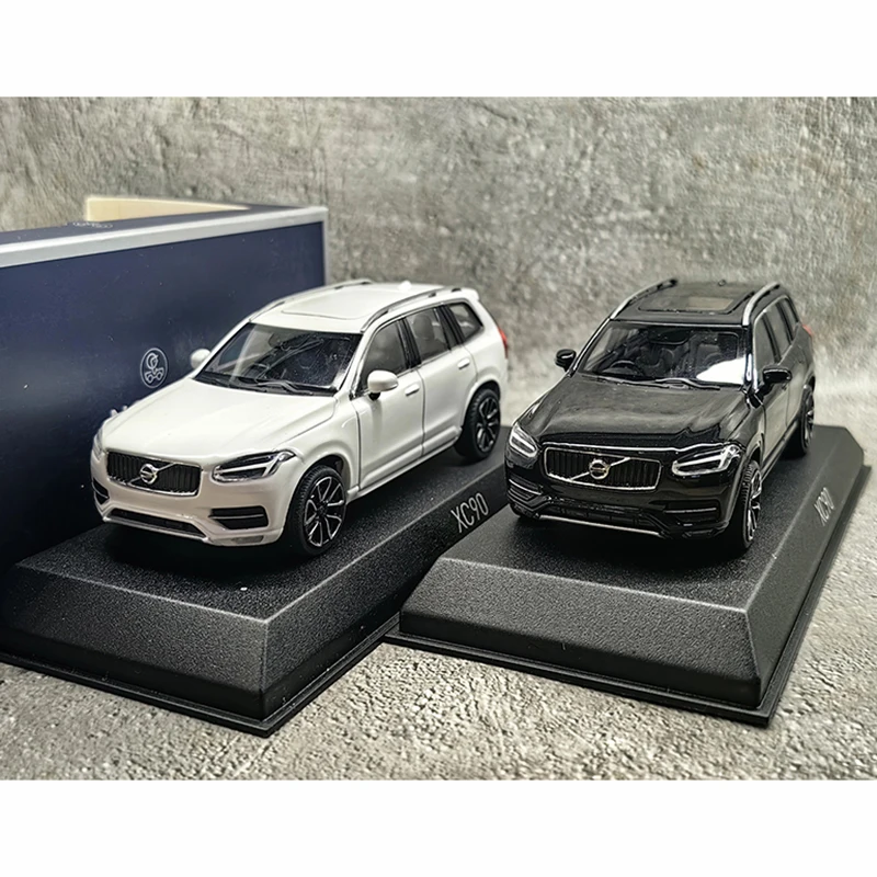 노레브 1:43 스케일 X90 SUV 합금 자동차 모형 클래식 성인 기념품 선물 정적 디스플레이
