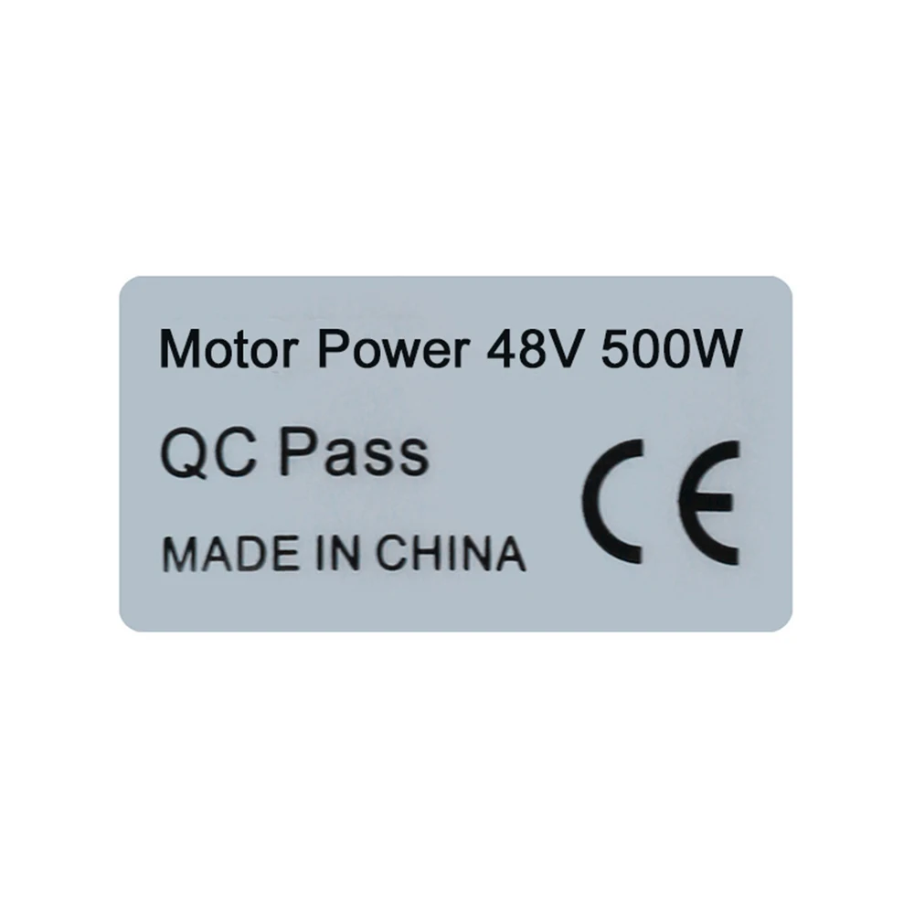 12PCS/LOT 48V 250W Bafang Mid Drive Motor Sticker for BBS01/02 BBSHD eBike Motor Electric Bicycle Conversion kit Label Tags