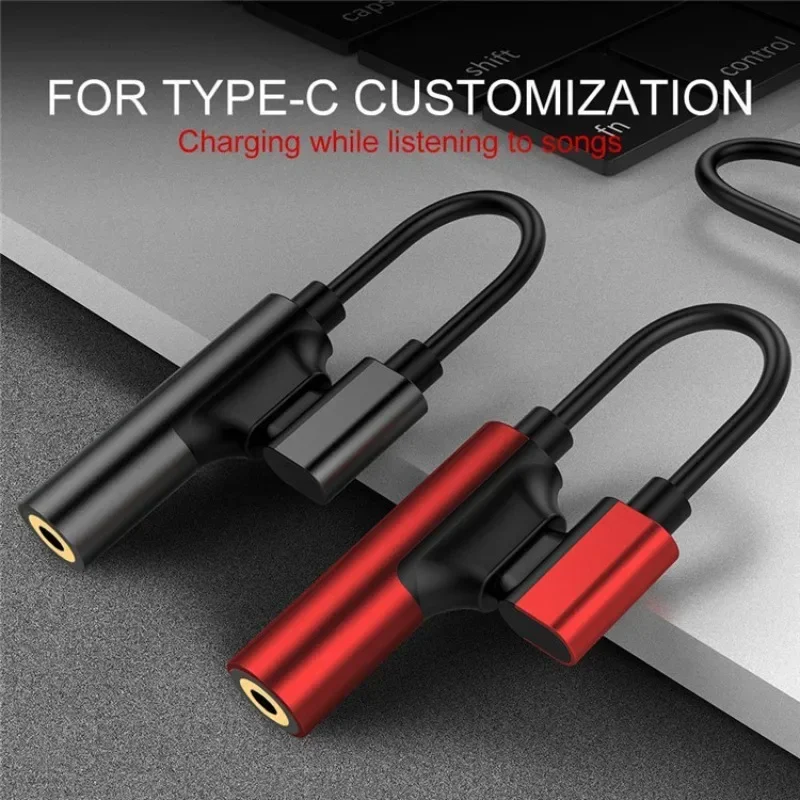 USB C To 3 5 MM Jack Aux Adapter Type-C 3 5 Jack Audio Cable Phone Accessories Cabo Adaptador USB Type C USB C Adapter HeadPhone