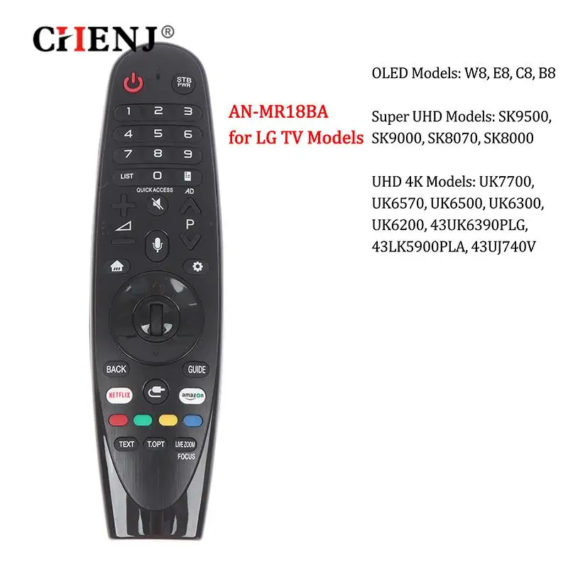 AN-MR18BA Remote Control For LG Smart TV AN-MR18BA Controller High Quality Home TV Remote Control