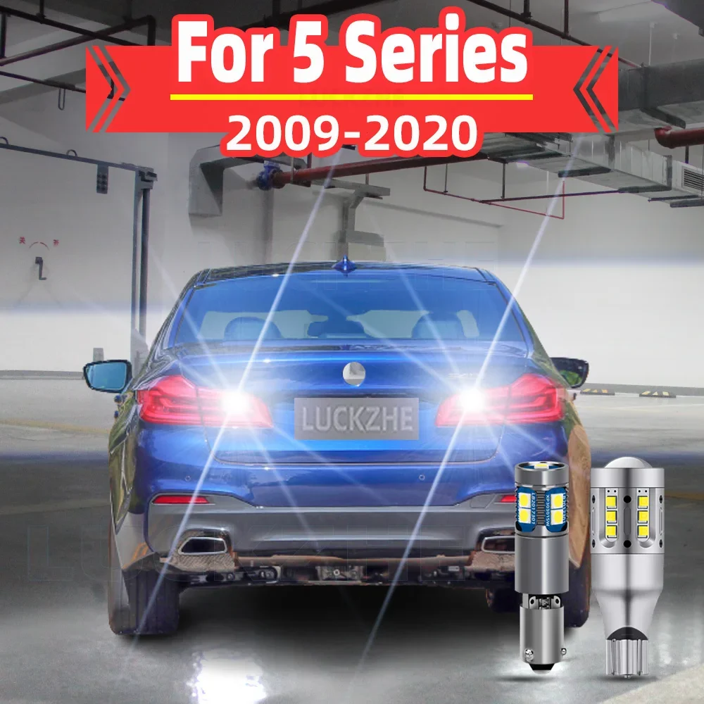 

2pcs LED Reverse Light For BMW 5 Series F11 F07 G30 F90 G31 Accessories 2009-2020 2014 2015 2016 2017 2018 Backup Back Up Lamp