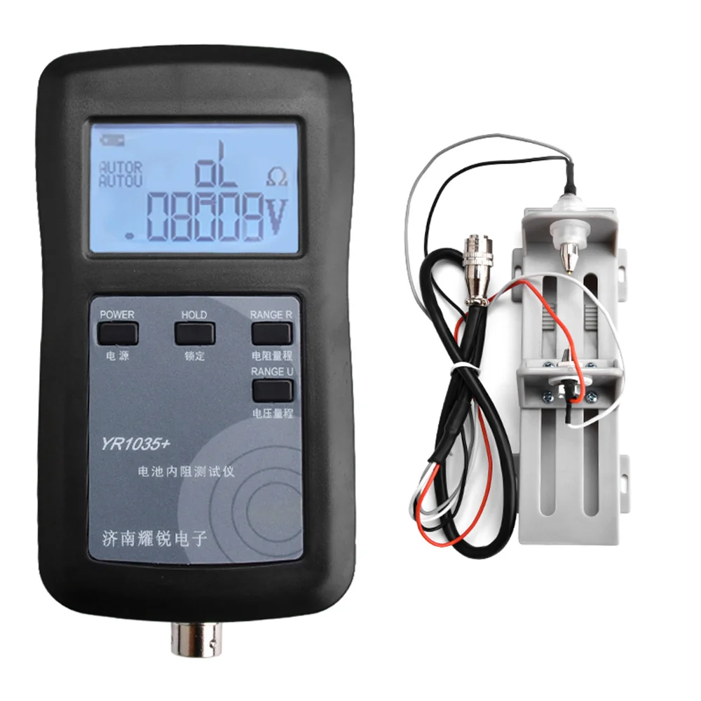 Bateria de Lítio Testador de Resistência Interna Testador de Bateria de Alta Precisão 4-wire Yr1035 Mais Instrumento de Teste dc 0100v